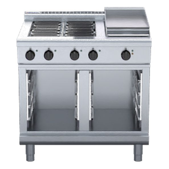 Waldorf 800 Series 900mm Electric Cooktop Low Back Version - Cabinet Base - RNL8603E-CB