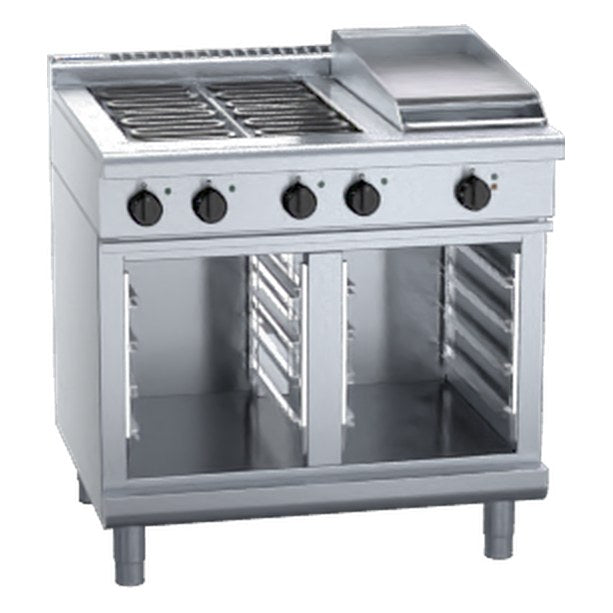 Waldorf 800 Series 900mm Electric Cooktop Low Back Version - Cabinet Base - RNL8603E-CB