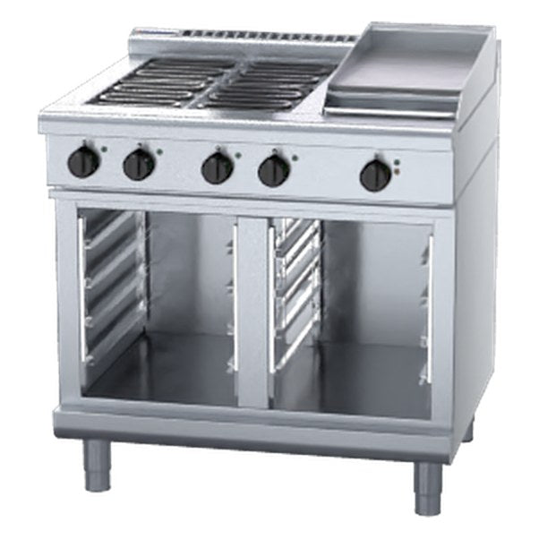 Waldorf 800 Series 900mm Electric Cooktop Low Back Version - Cabinet Base - RNL8603E-CB