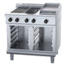 Waldorf 800 Series 900mm Electric Cooktop Low Back Version - Cabinet Base - RNL8603E-CB