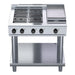 Waldorf 800 Series 900mm Electric Cooktop Low Back Version - Leg Stand - RNL8603E-LS
