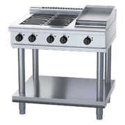 Waldorf 800 Series 900mm Electric Cooktop Low Back Version - Leg Stand - RNL8603E-LS