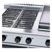 Waldorf 800 Series 900mm Electric Cooktop Low Back Version - Refrigerated Base - RNL8603E-RB