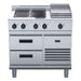 Waldorf 800 Series 900mm Electric Cooktop Low Back Version - Refrigerated Base - RNL8603E-RB