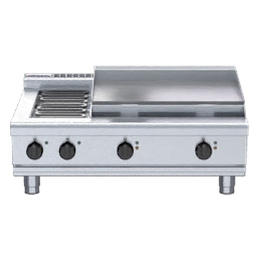 Waldorf 800 Series 900mm Electric Cooktop Low Back Version - Bench Model - RNL8606E-B