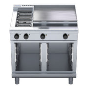 Waldorf 800 Series 900mm Electric Cooktop Low Back Version - Cabinet Base - RNL8606E-CB