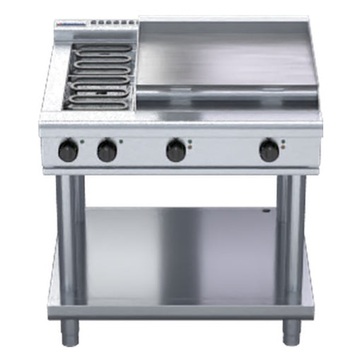 Waldorf 800 Series 900mm Electric Cooktop Low Back Version - Leg Stand - RNL8606E-LS