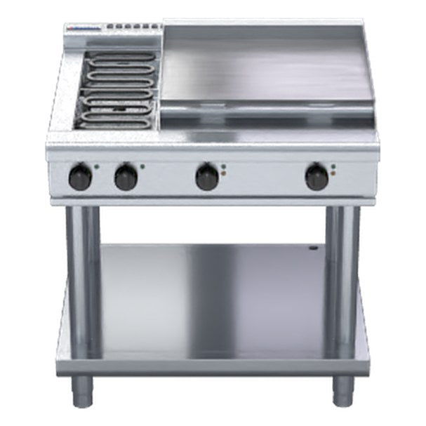 Waldorf 800 Series 900mm Electric Cooktop Low Back Version - Leg Stand - RNL8606E-LS