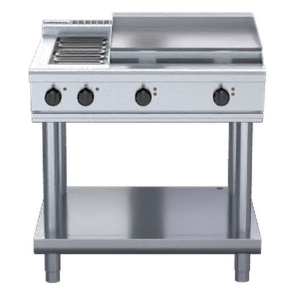 Waldorf 800 Series 900mm Electric Cooktop Low Back Version - Leg Stand - RNL8606E-LS