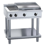 Waldorf 800 Series 900mm Electric Cooktop Low Back Version - Leg Stand - RNL8606E-LS