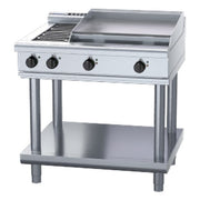 Waldorf 800 Series 900mm Electric Cooktop Low Back Version - Leg Stand - RNL8606E-LS