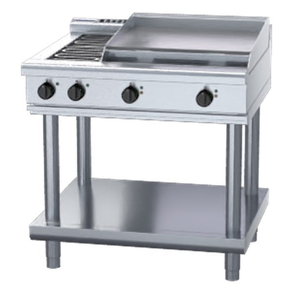 Waldorf 800 Series 900mm Electric Cooktop Low Back Version - Leg Stand - RNL8606E-LS