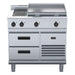 Waldorf 800 Series 900mm Electric Cooktop Low Back Version - Refrigerated Base - RNL8606E-RB