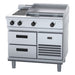 Waldorf 800 Series 900mm Electric Cooktop Low Back Version - Refrigerated Base - RNL8606E-RB