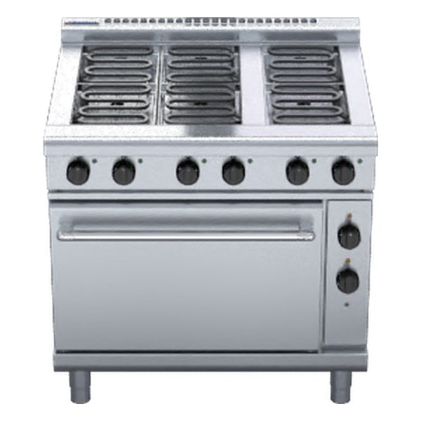 Waldorf 800 Series 900mm Electric Range Static Oven Low Back Version - RNL8610E