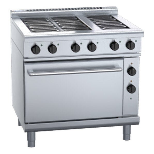 Waldorf 800 Series 900mm Electric Range Static Oven Low Back Version - RNL8610E