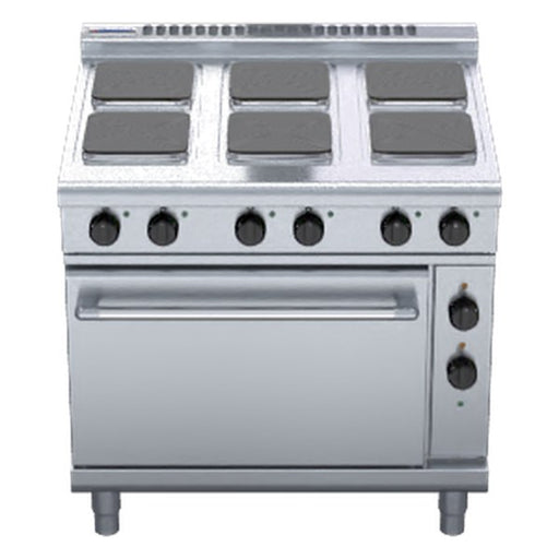 Waldorf 800 Series 900mm Electric Range Convection Oven Low Back Version - RNL8610SEC