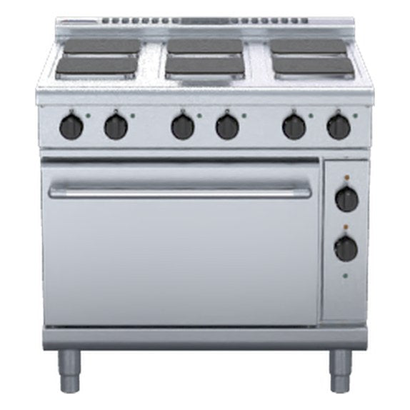 Waldorf 800 Series 900mm Electric Range Convection Oven Low Back Version - RNL8610SEC