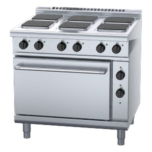 Waldorf 800 Series 900mm Electric Range Convection Oven Low Back Version - RNL8610SEC