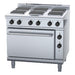 Waldorf 800 Series 900mm Electric Range Convection Oven Low Back Version - RNL8610SEC