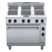 Waldorf 800 Series 900mm Electric Range Static Oven Low Back Version - RNL8610SE