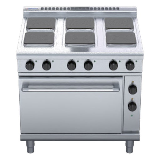 Waldorf 800 Series 900mm Electric Range Static Oven Low Back Version - RNL8610SE