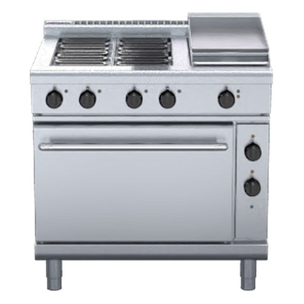 Waldorf 800 Series 900mm Electric Range Convection Oven Low Back Version - RNL8613EC