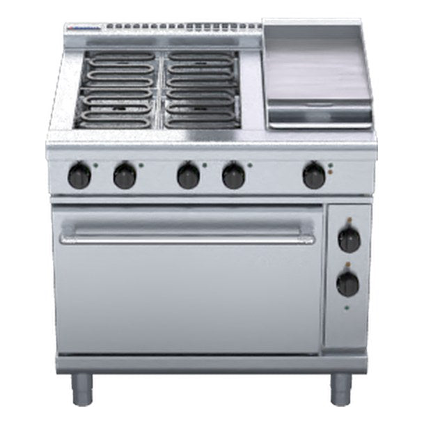 Waldorf 800 Series 900mm Electric Range Static Oven Low Back Version - RNL8613E