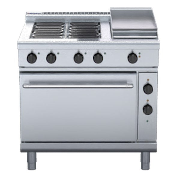 Waldorf 800 Series 900mm Electric Range Static Oven Low Back Version - RNL8613E