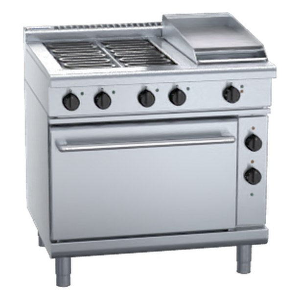 Waldorf 800 Series 900mm Electric Range Static Oven Low Back Version - RNL8613E