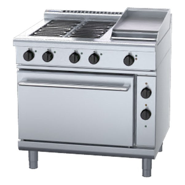 Waldorf 800 Series 900mm Electric Range Static Oven Low Back Version - RNL8613E