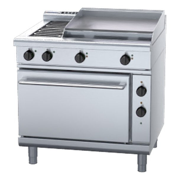 Waldorf 800 Series 900mm Electric Range Static Oven Low Back Version - RNL8616E