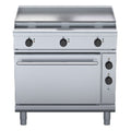 Waldorf 800 Series 900mm Electric Range Convection Oven Low Back Version - 900mm Griddle - RNL8619EC