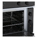 Waldorf Bold 900mm Electric Solid Top Static Oven Range Low Back Version - RNLB8114E