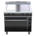 Waldorf Bold 900mm Electric Solid Top Static Oven Range Low Back Version - RNLB8114E