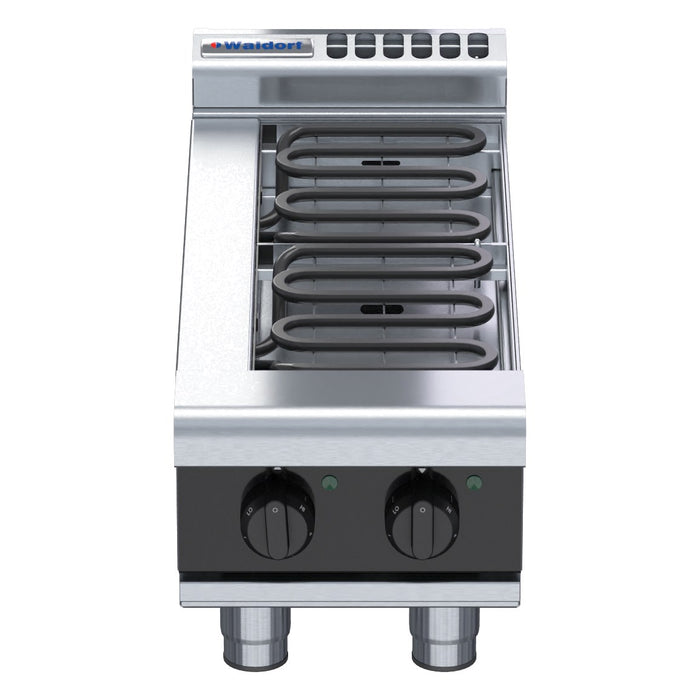 Waldorf Bold 300mm Electric Cooktop Low Back Version - Bench Model - RNLB8200E-B