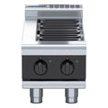 Waldorf Bold 300mm Electric Cooktop Low Back Version - Bench Model - 2 Radiant Element - RNLB8200E-B