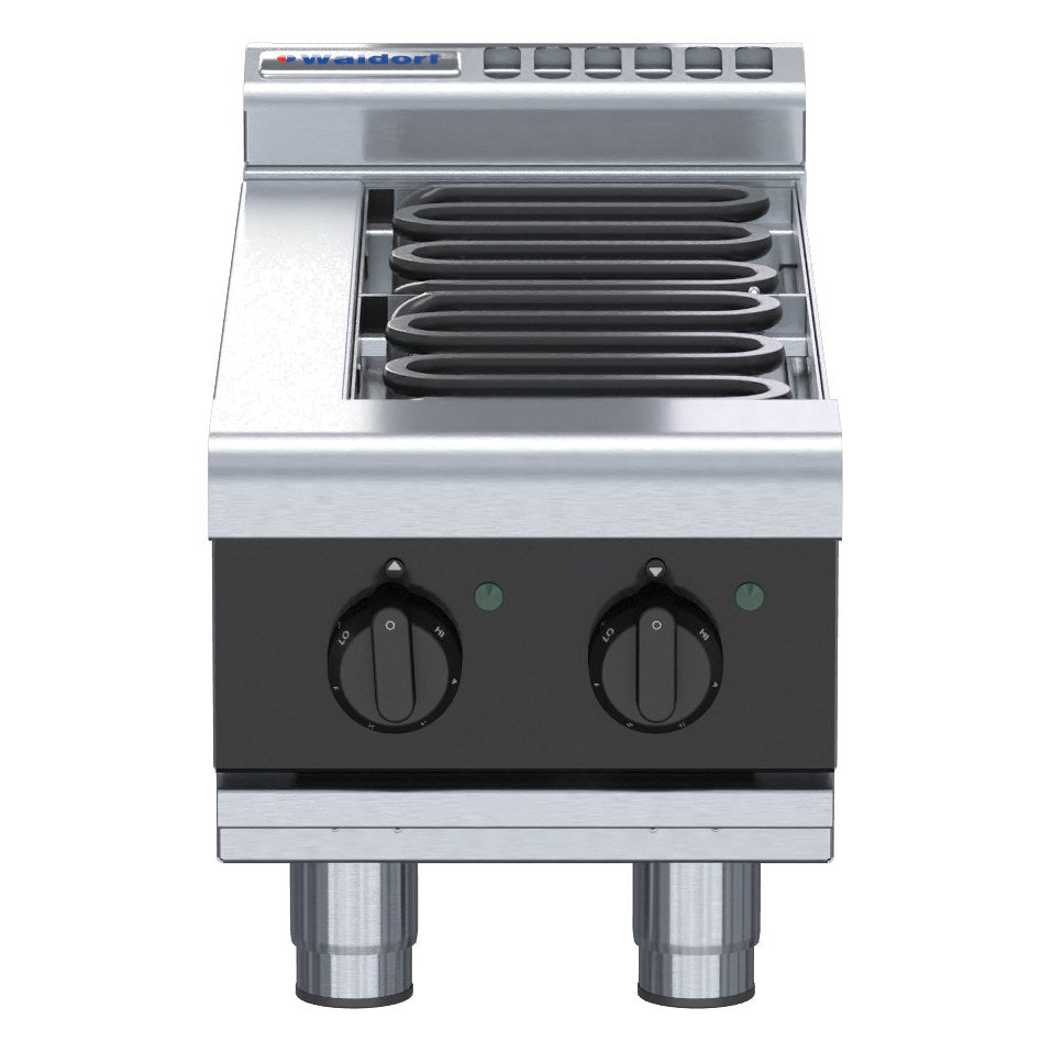 Waldorf Bold 300mm Electric Cooktop Low Back Version - Bench Model - RNLB8200E-B