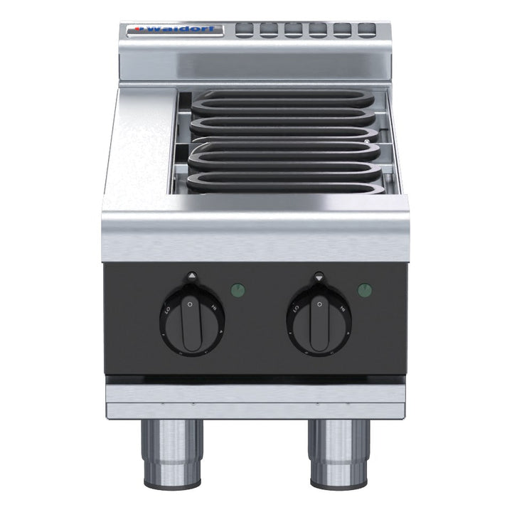 Waldorf Bold 300mm Electric Cooktop Low Back Version - Bench Model - RNLB8200E-B