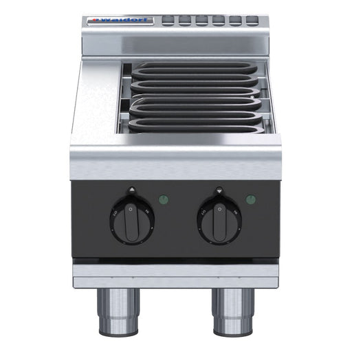 Waldorf Bold 300mm Electric Cooktop Low Back Version - Bench Model - RNLB8200E-B