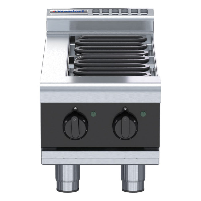 Waldorf Bold 300mm Electric Cooktop Low Back Version - Bench Model - RNLB8200E-B