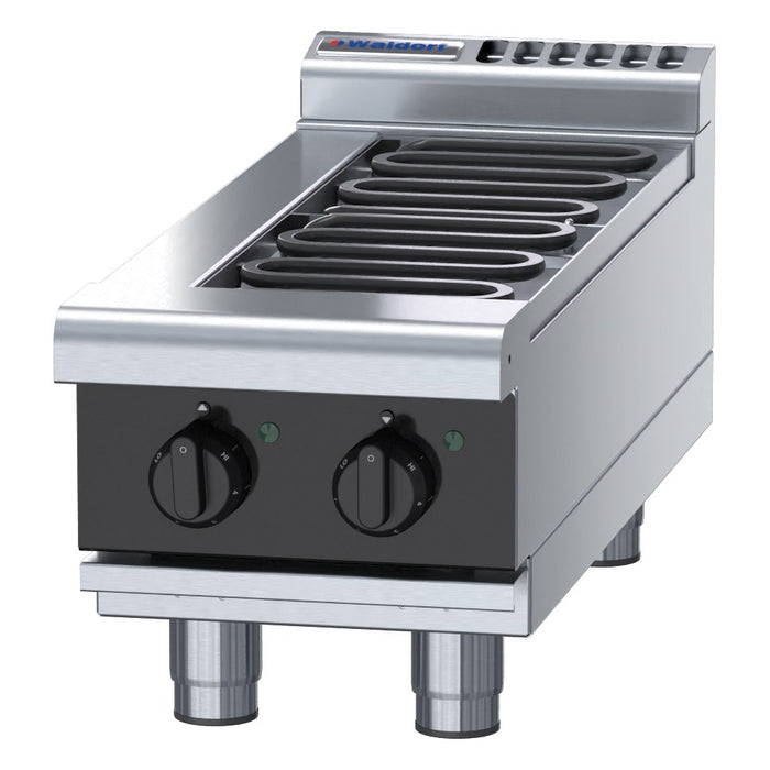 Waldorf Bold 300mm Electric Cooktop Low Back Version - Bench Model - RNLB8200E-B