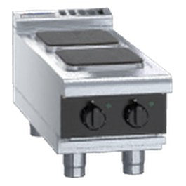 Waldorf Bold 300mm Electric Cooktop Sealed Hobs Low Back Version - Bench Model - RNLB8200SE-B