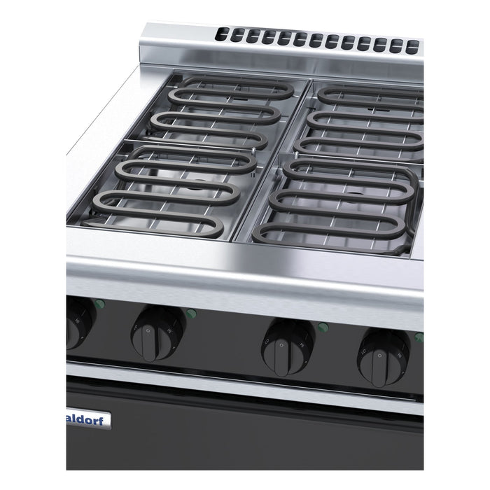 Waldorf Bold 600mm Electric Cooktop Low Back Version - Cabinet Base - RNLB8400E-CD