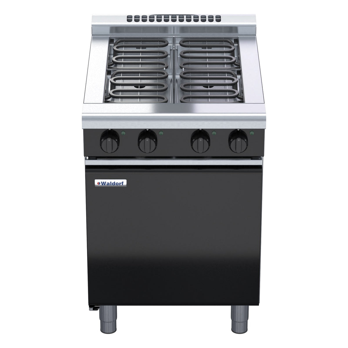 Waldorf Bold 600mm Electric Cooktop Low Back Version - Cabinet Base - RNLB8400E-CD