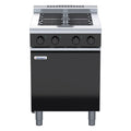 Waldorf Bold 600mm Electric Cooktop Low Back Version - Cabinet Base - 4 Radiant Element - RNLB8400E-CD