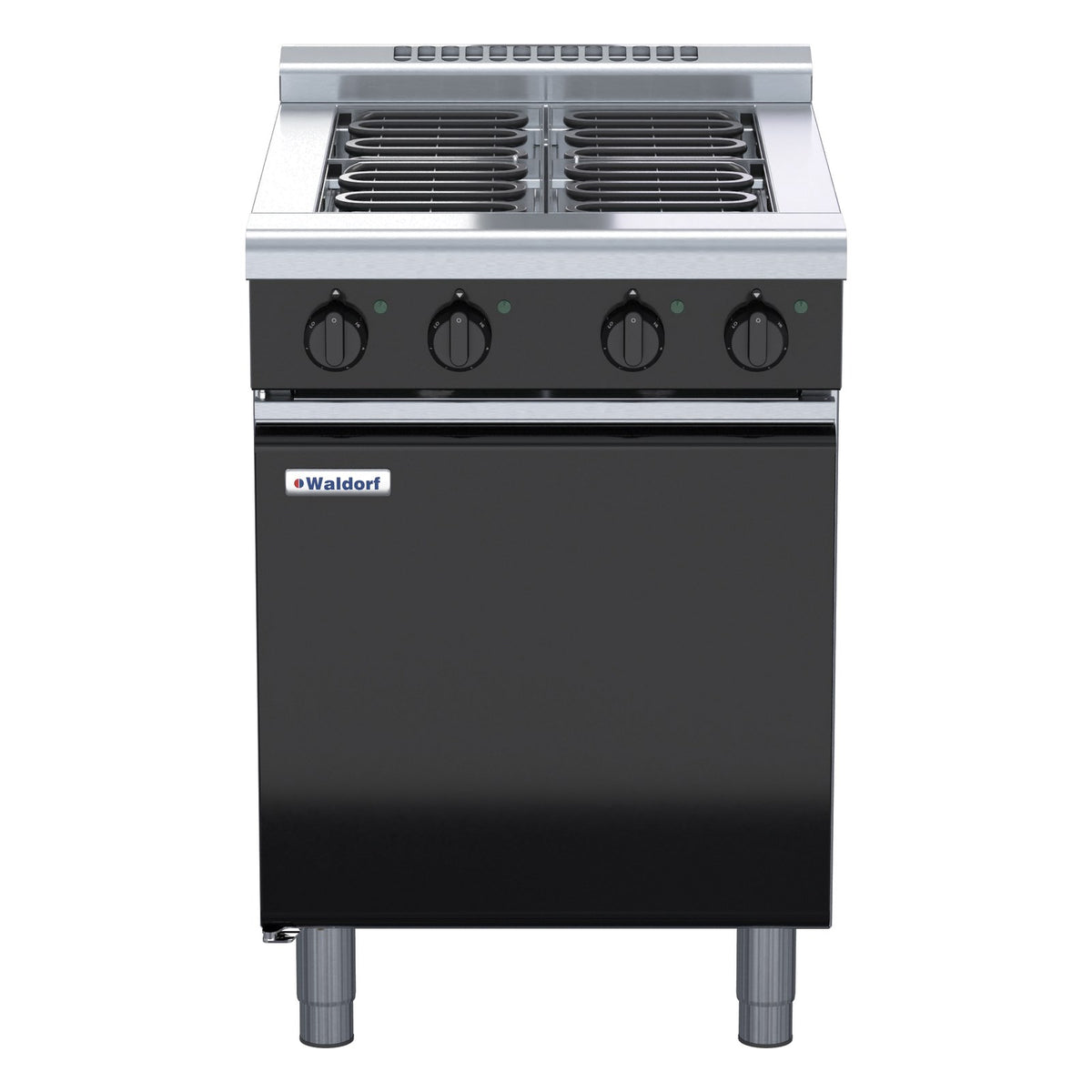 Waldorf Bold 600mm Electric Cooktop Low Back Version - Cabinet Base - RNLB8400E-CD