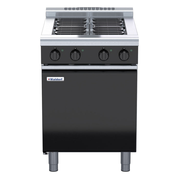 Waldorf Bold 600mm Electric Cooktop Low Back Version - Cabinet Base - RNLB8400E-CD