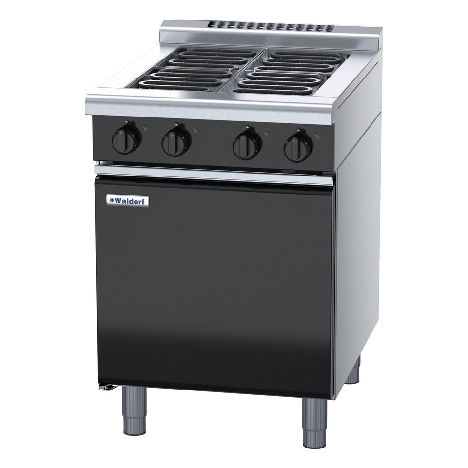 Waldorf Bold 600mm Electric Cooktop Low Back Version - Cabinet Base - RNLB8400E-CD