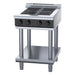 Waldorf Bold 600mm Electric Cooktop Low Back Version - Leg Stand - RNLB8400E-LS